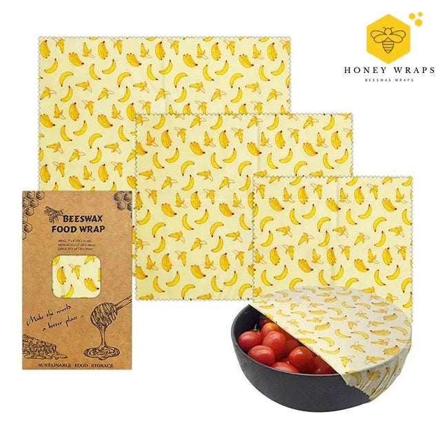 3 Packs Beeswax Wrap