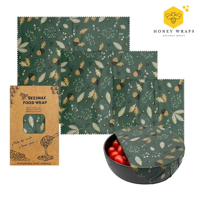 3 Packs Beeswax Wrap